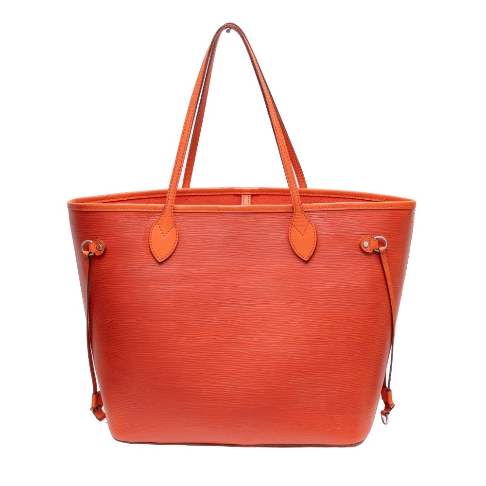 Louis Vuitton‎ Epi Neverfull MM Tote Bag – Orange Red – USA Made – With Pouch - Picture 7 of 15